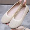 Women's Shoes Are Versatile In Summer, and They Are Worn Outside with One Pedal, Breathable Mesh Shoes, Advanced Sense, Flat Bottom, Not Tired