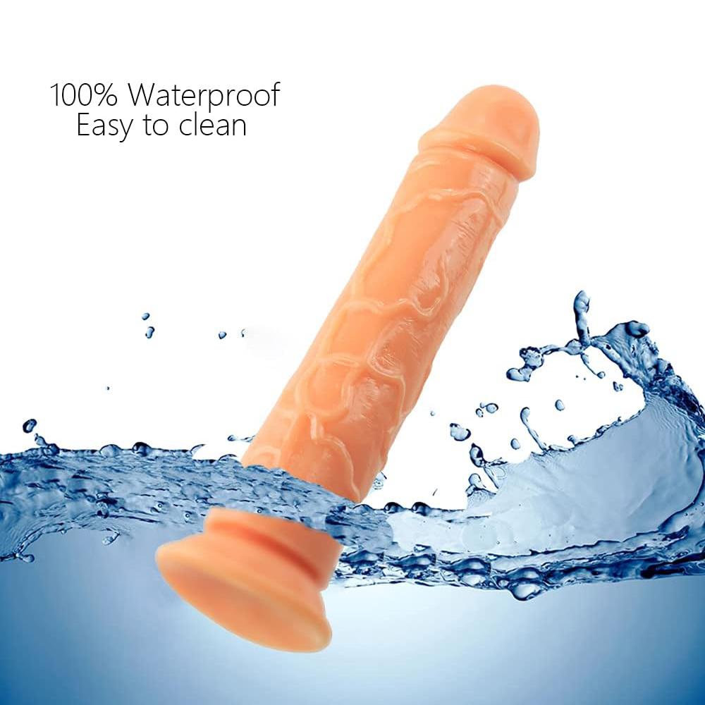 MoDi Realistisk Big Jelly Dildo Kvinner Erotiske analsexleketøy Gay Myk Klitoris Vaginal Onani Penis Sugekopp Big Pick