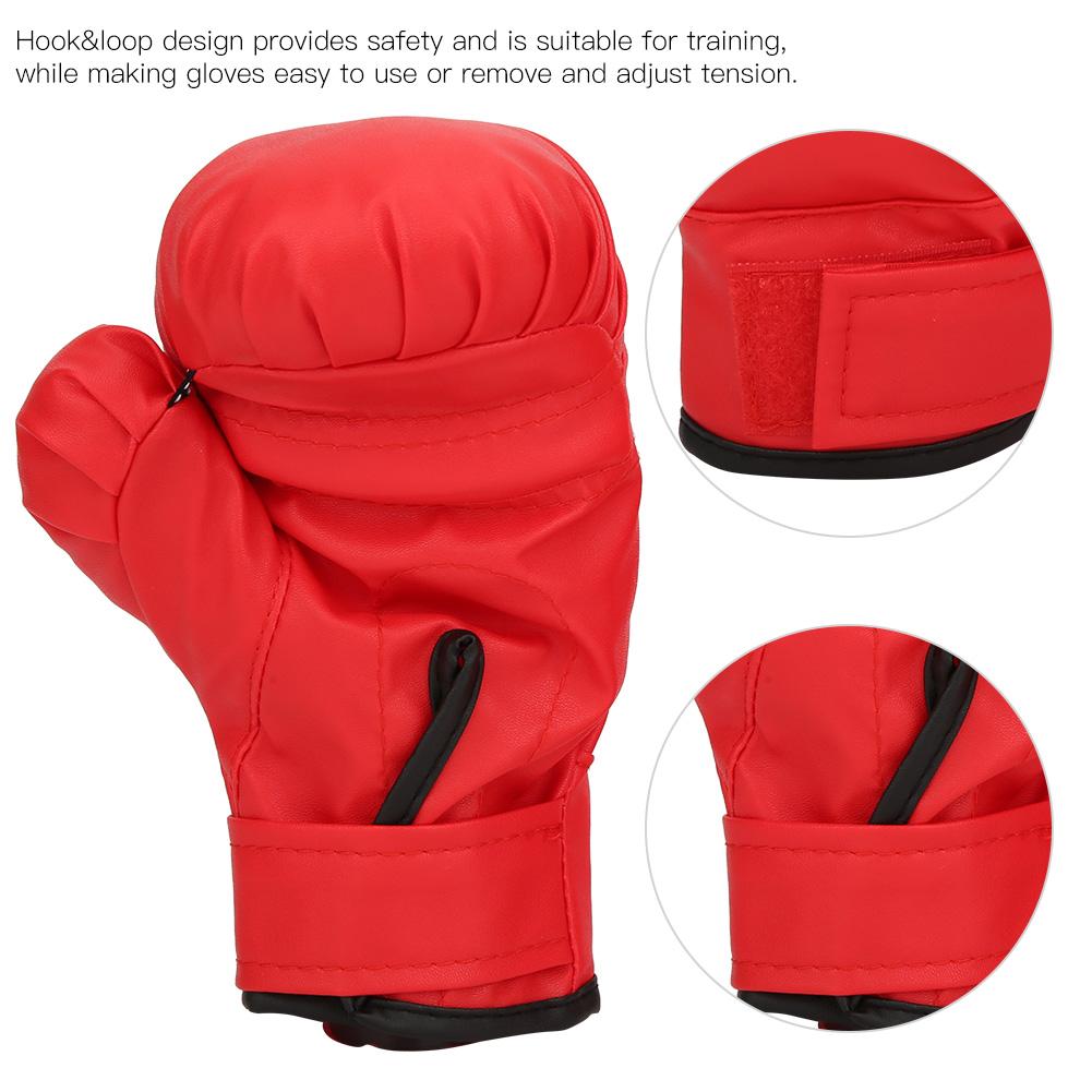 1Pair Children Fitness Boxing Handguard Gloves Accessory for Wrestle Sanda Muay Thai Training