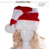 Red Green, Christmas Hat, Christmas Decoration, Long Plush, Red and White Checkered Hat, Party Decoration Props, Cosplay Supplies
