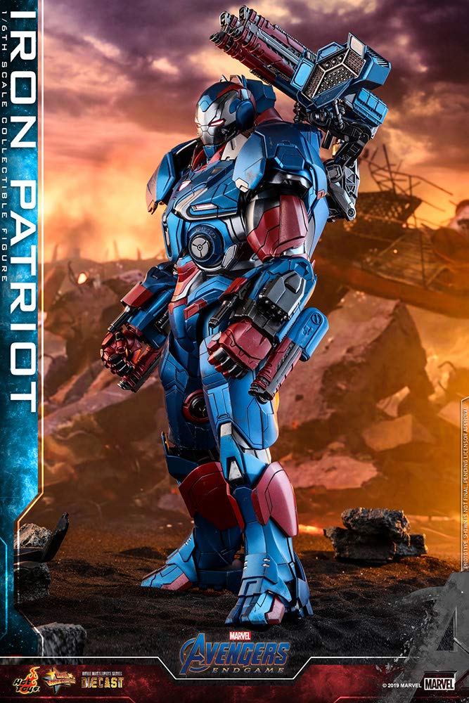 [Movie Masterpiece DIECAST] "Avengers: Endgame" 16 Scale Figure Iron Patriot