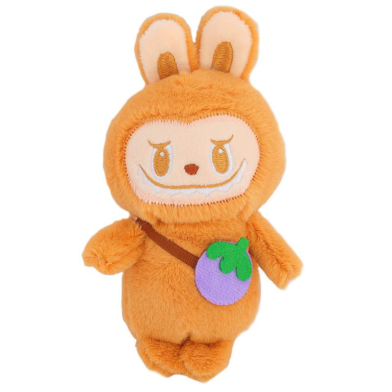 Creative Cartoon Labubu Plush Keychain Soft And Cuddly Colorful Accessory For Couples