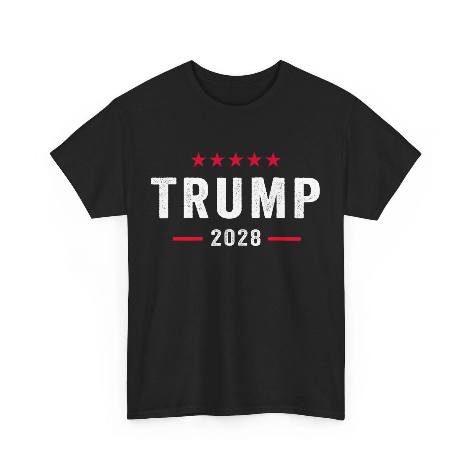 Trump 2028 Vote Donald Trump 28 Women Men T-shirt 4XL