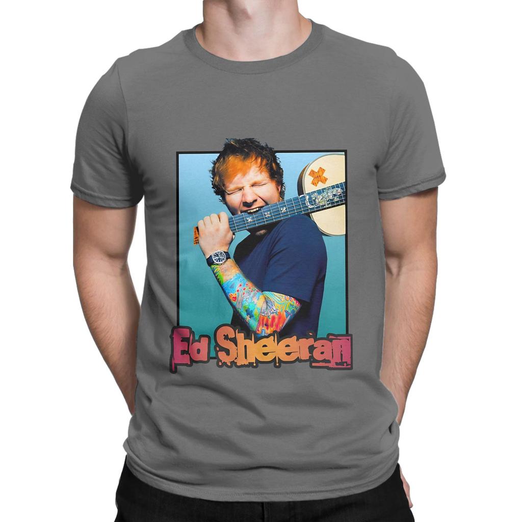 Sheerios Mathematics Tour Tribute Funny 100 Cotton TShirt EEd Sheeran Tops Tees For Unisex