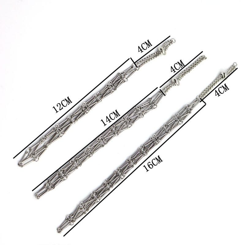 Stainless Steel Mesh Bag Pendant: Hand Cream Lipstick Chain Keychain