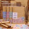 Huaxiang Retro DIY Journal Decoration Material Pack - 4 Styles