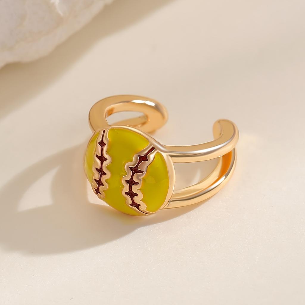 A Minimalist And Stylish Sporty Football, Basketball, Rugby, And Volleyball Ear Clip Suitable for Everyday Wear, Exquisite And Versatile