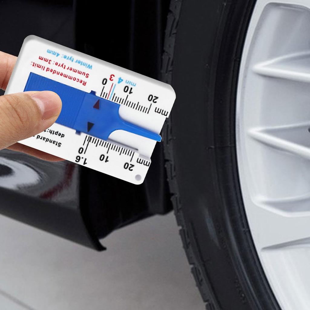 Tire Depth Gauge - Tire Tread Checker | Tire Tread Depth Gauge | Car