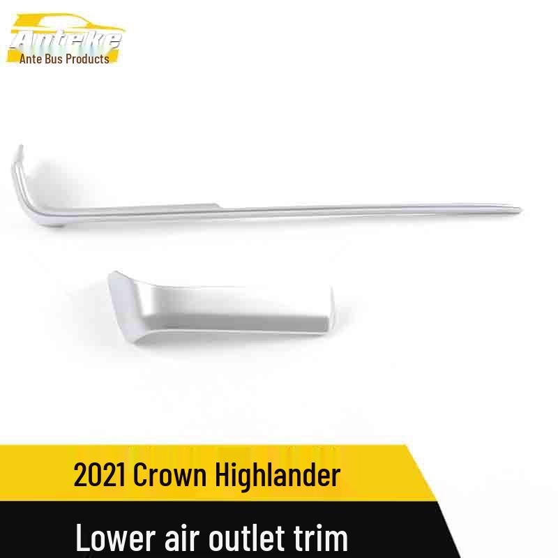 21 Crown Land Cruiser Air Outlet Trim & Bright Strip Accessories