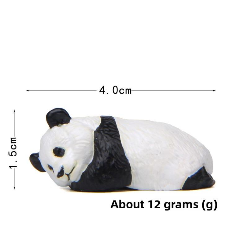 

Миле Життя Панди, Багатоформні Креативні та Свіжі Фігурки, Фігурки для Мікро-ландшафту, Випічки та Ландшафтного Дизайну, Декоративні Елементи Papa чорний/білий