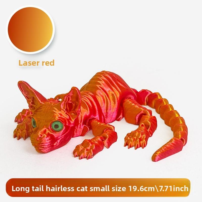 3d Pla Cat Figure Collectors Edition For Kids And Home Decor