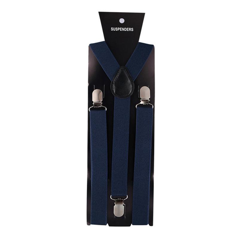 

Adult Solid Color Suspenders for Men Women - Dress Shirt Pants Braces Straps for Wedding Party Suit Skirt Apparel
