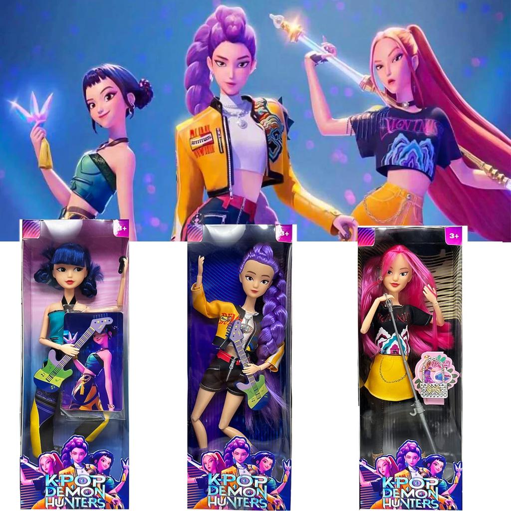 NEW anime kpop Demon hunters Witch Hunter Group High appearance Glue doll doll Girl's heart Decorative doll Holiday Gifts