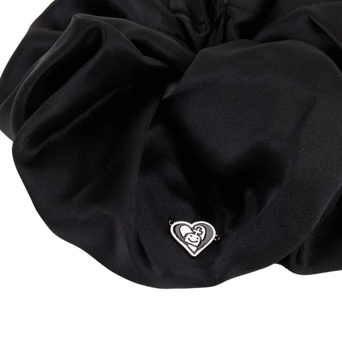 Silk Scrunchie Black (ZSFDVAC03)