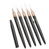 5Pcs/Set Professional Nail Art Liner Brushes 7/9/11/15/20mm Striping Painting Gel Tools