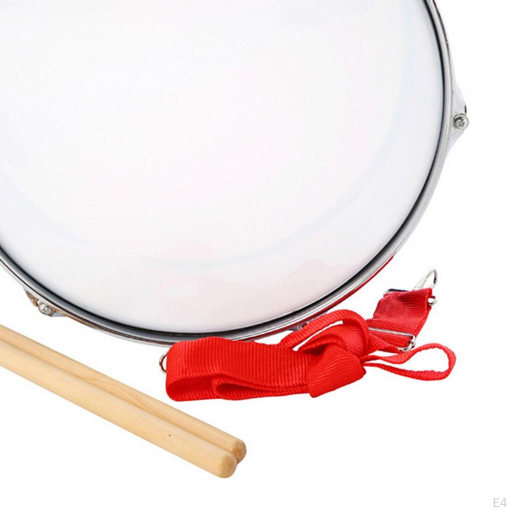 13 Hüvelykes Snare Dob Zenei Dobok Állítható Szíjjal, Könnyű Ütőhangszer,