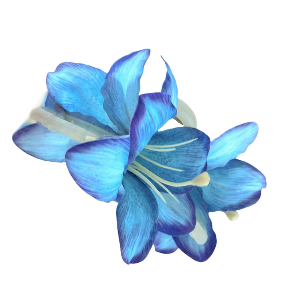 Elegant Lily Flower Hair Clip Strong Grip Hair Claw Clip With Acrylic Clamp For Women Of All Ages Various Outfit