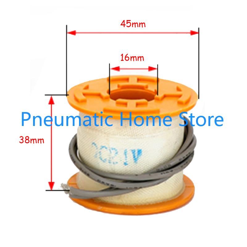 2W/2S Series Solenoid Valve Water Valve Air Valve Coil 160-15 200-20 250-25 220V 24V