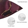 Custom Modern Burgundy Maroon Geode Agate Cushion Cover Velvet Marble Texture Gold Throw Pillow Case Decoration