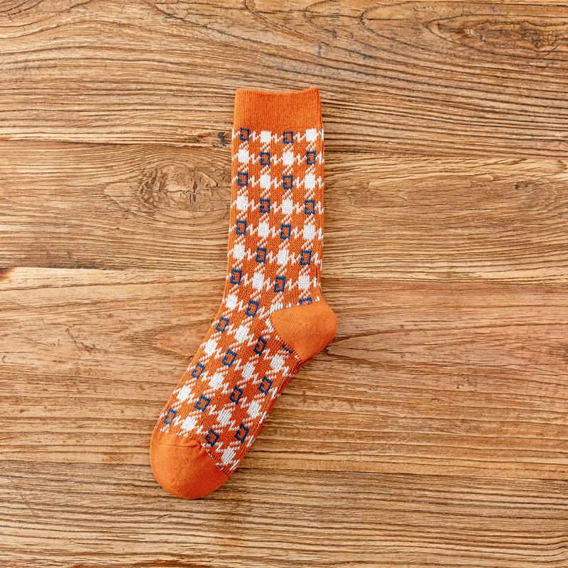 Winter Coral Fleece Cartoon Calf Socks Thickened Long Tube Warm Knee Floor Socks