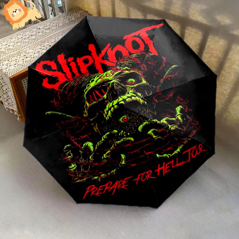 Slipknot: Rebellion Folding umbrella Umbrella durable light Gift Three folds