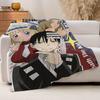 Anime przygodowe Soul Eater Koc na Sofę Biuro Łóżko Samolot Podróż Sen Czytanie Relaks Kemping Miękki i Ciepły