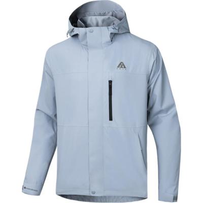 Shell Jacket Windproof Waterproof Breathable Durable Unisex Jacket Fog-Gray 972437601-1