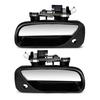LH & RH Side Exterior Door Handle Chrome Lever For 93-98 Toyota T100 TO1311135