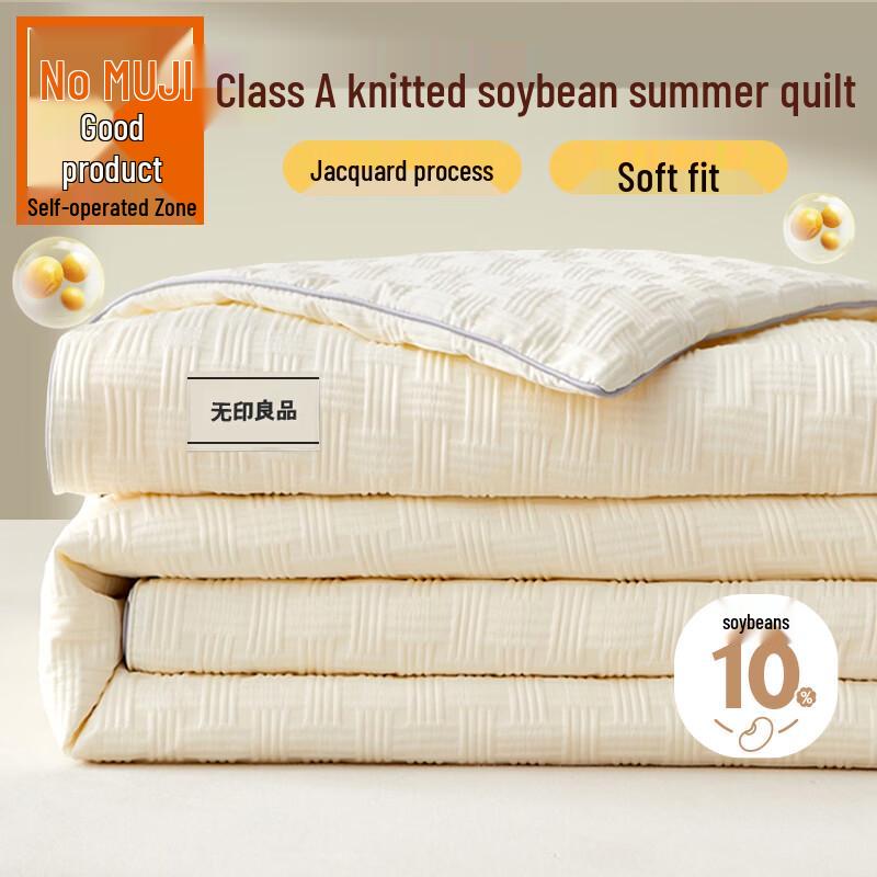 

Muji Skin-Friendly Antibacterial Soy Fiber Summer Quilt