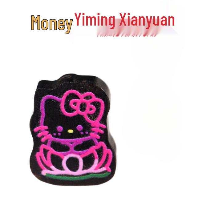 Квадратный подвес из черного дерева для DIY браслетов от Yi Ming Xian Yuan