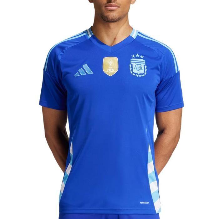 Maillot Réplica Extérieur - Adidas - Argentine 2024 - Manches Courtes - AEROREADY - Bleu