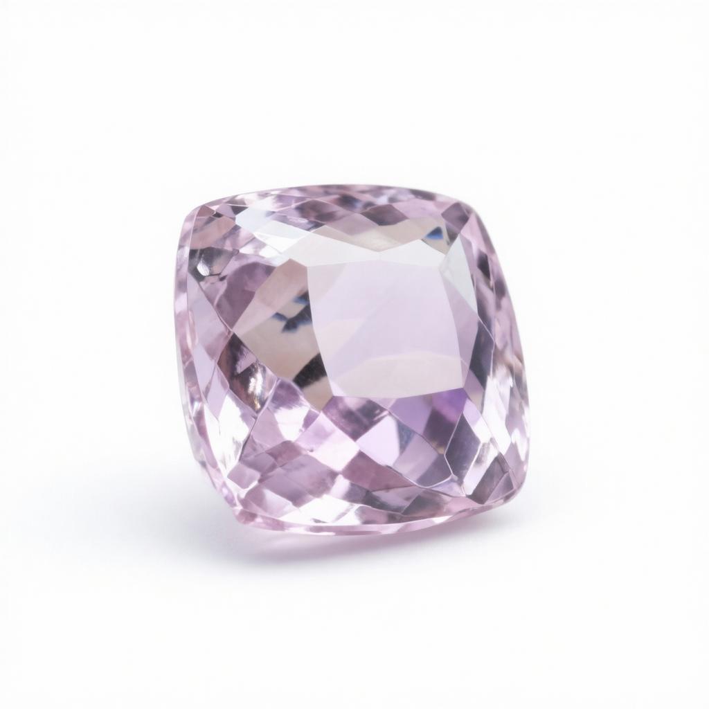 Lab-Created Pink Sapphire Loose Gemstone 79.70 Ct Square Cushion Cut September Birthday Birthstone
