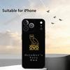 D-Drake OvO O-OWL  Phone Case For iPhone 17,16,15,14,13,12,11 Plus,Pro Max,XS,Soft Silicone Black Cover