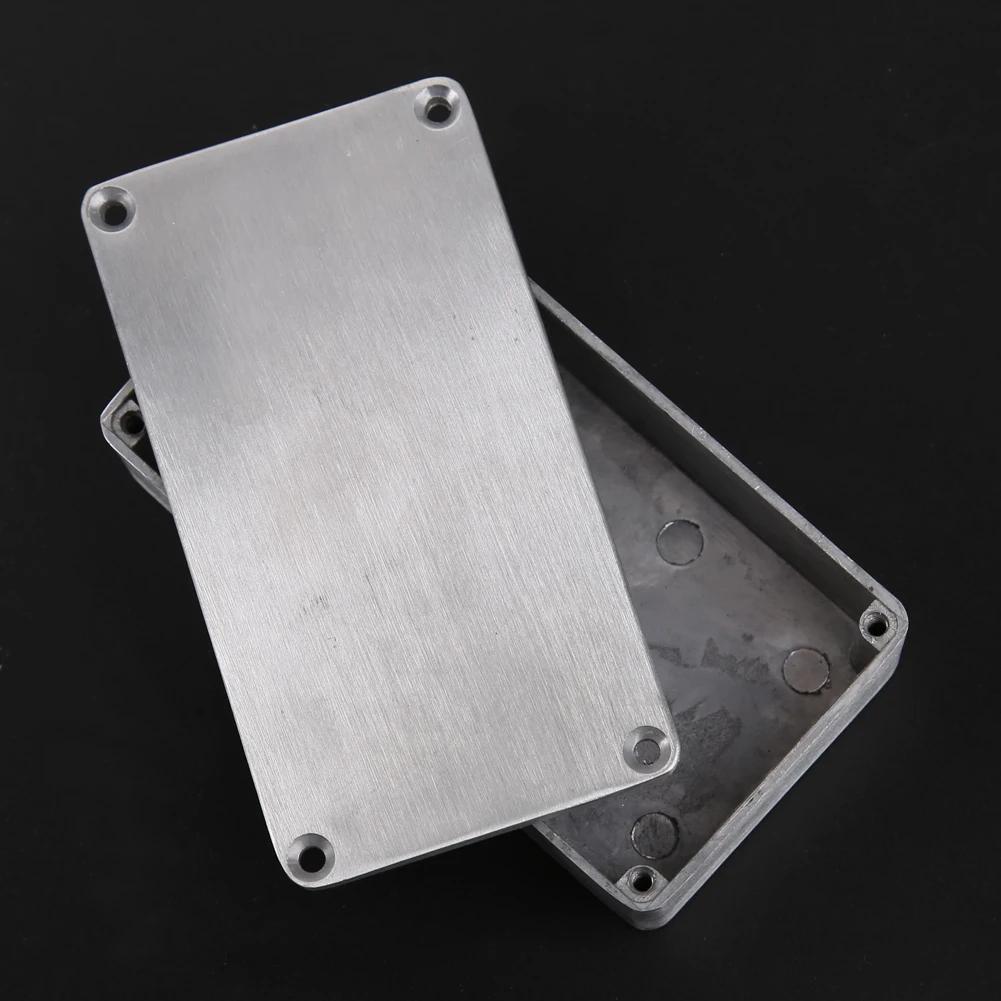 1-5pcs 1590B Guitar Effect Pedal Enclosure w/Screws Aluminum Cable Stomp Box Enclosures Replacement Instrument Shell Durable