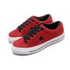 Converse One Star Red Unisex Sneakers Black 163246C