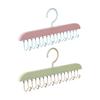 Cloth Hook Wardrobe Storage Organiser Anti Slip Tie Rack Hanger Multi Hanging Storage Hanger  Home