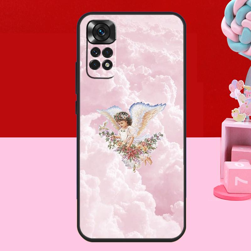 Renaissance Angel Aesthetic Case For Xiaomi Redmi Note 14 13 12 11 10 15 Pro Plus Redmi 15 C 10C 12C 13C 14C Soft Cover