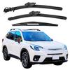 Fahrzeugscheibenwischer Ersatz 3 Stück Flachbalkenwischer Set für Subaru Forester SK 2018-2024, Direktpassende Wischer 26"+16"+14" Leise Front- und Heckwischerblätter, Original