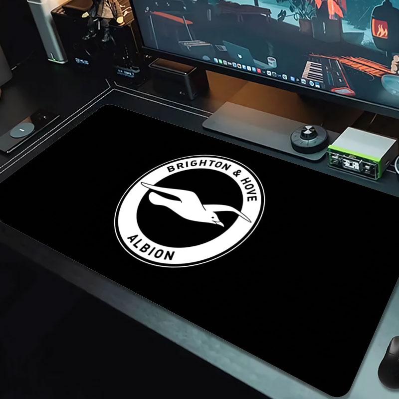 Seagull Brighton Hove Large Size Mouse Pad Large Gaming Table Cushion Nonslip Laptop Tablet Big Mousepad Xxl Mat Mini Pc Playmat With Lock Edge
