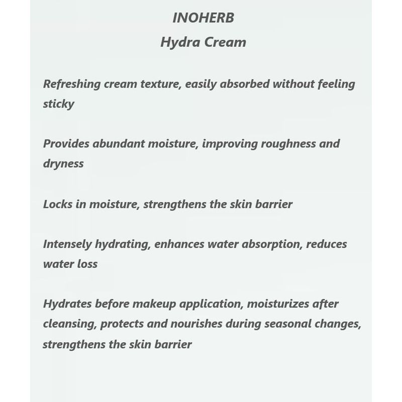 INOHERB - Hydra Creme