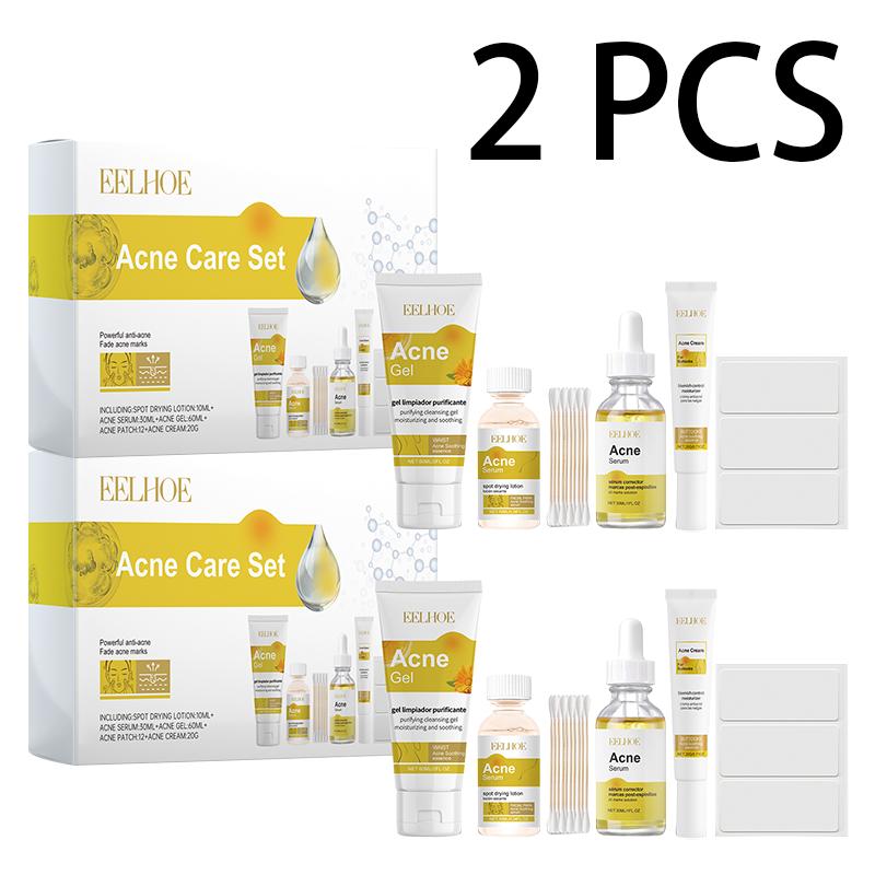 

EELHOE Acne Skin Care Set for Acne-prone Skin Soften, Hydrate and Beautify Skin