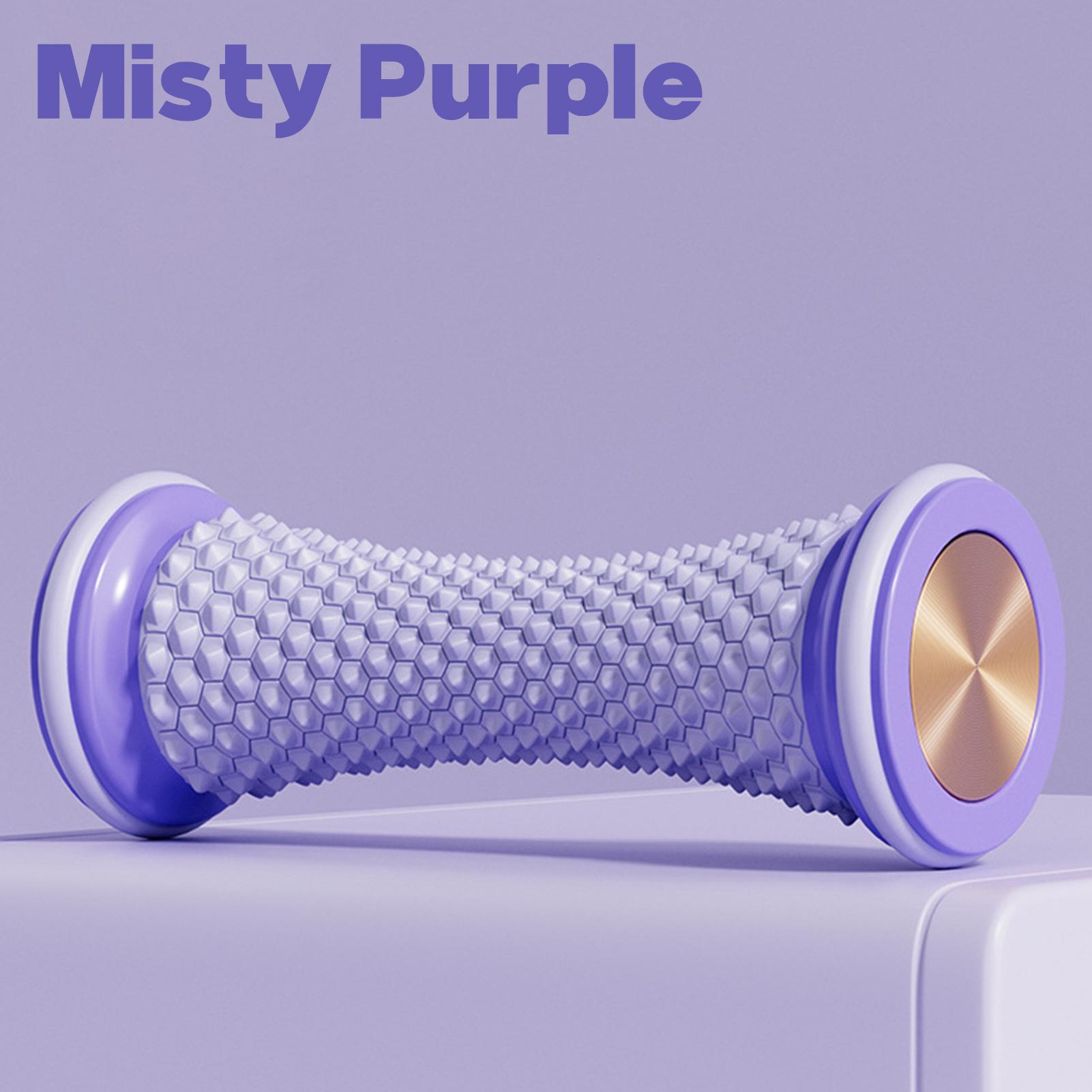 

Foot Massage Roller Yoga Pilates Running Fitness Rehabilitation Training Foot Relaxation Roller Portable Sports Massage Tools фіолетовий