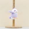Purple Bird Stuffed Keychain With Soft Plush Material For Charm Backpack
