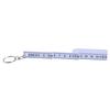 Compact Folding Ruler Keyring Multifunction  Mini Folding Ruler Keychain Easy To Carry for Convenient Measuring Anywhere