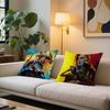 C-Cyber P-Punk Games 2077 cushion cover Square Sofa Cushion Cover Casual Skin-Friendly Comfortable Pillow Cover