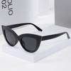 Cat Eye Women Oval Sunglasses Vintage Fashion UV400 Protection Designer Eyewear for Ladies Popular Brand Female Shades
