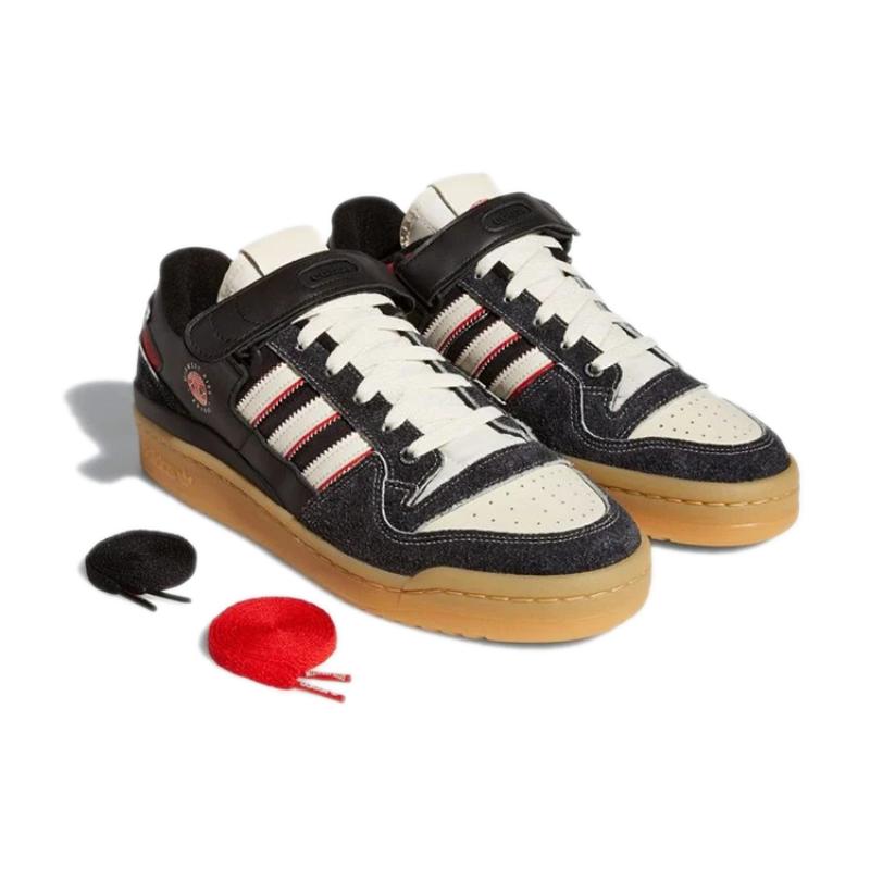 Adidas Originals Forum Low Midwest Kids Black Gum Sneakers GW0035