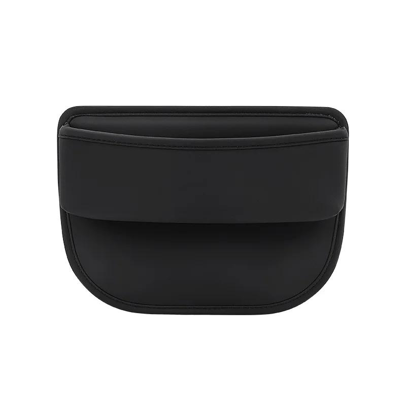 Universal Leather Car Console Side Pocket Organizer - Leak-Proof Seat Gap Storage Bag Car Interior Accessories