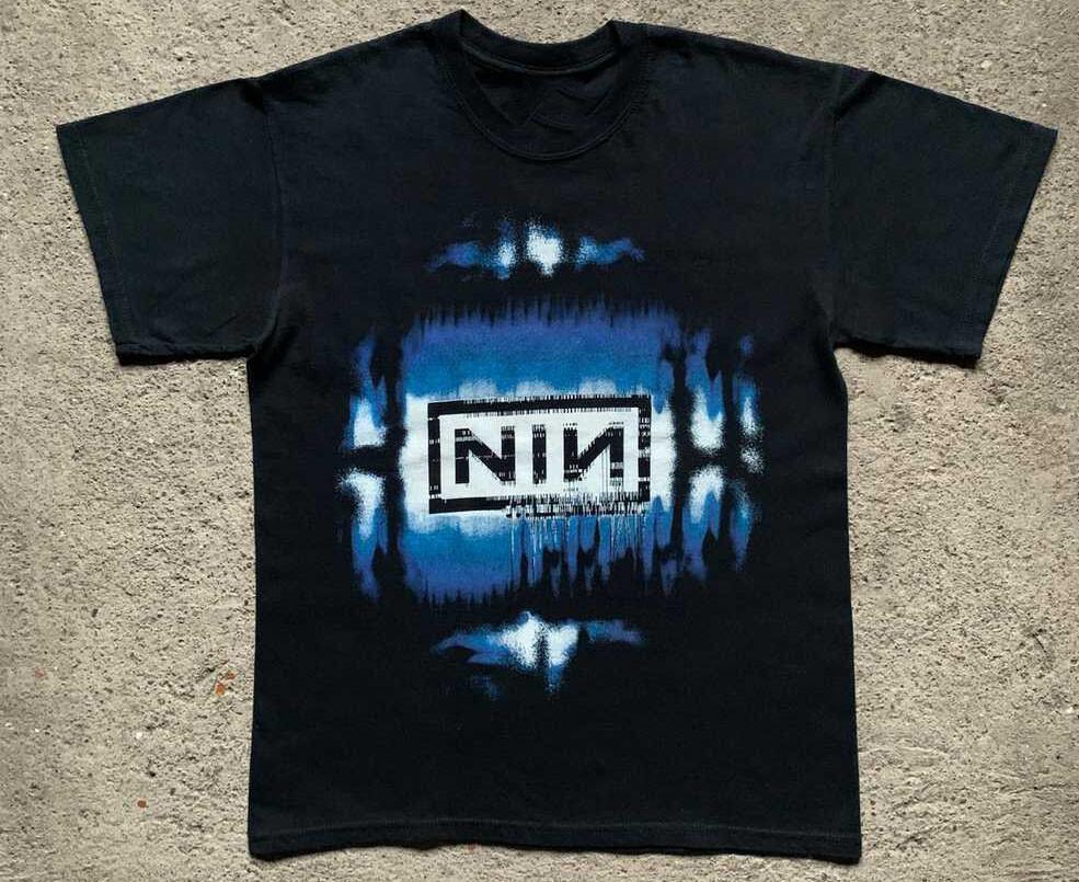 Vintage Nine Inch Nails Band T-Shirt For Men Women Tee All Size S-4XL US183 Unisex T-Shirt