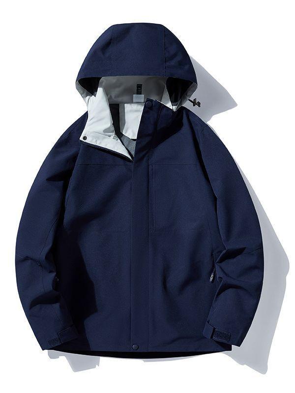 Unisex Windproof & Waterproof Breathable Travel Jacket - New Spring/Autumn Style with Logo Printing Option